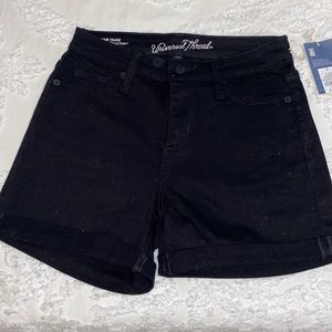 Black High Waisted Shorts size 25/0